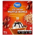thumbnail image 1 of Great Value Ice Cream Waffle Bowls, 1 of 3