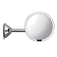 thumbnail image 2 of Simplehuman 8" Round Wall Mount Sensor Makeup Mirror, 2 of 9