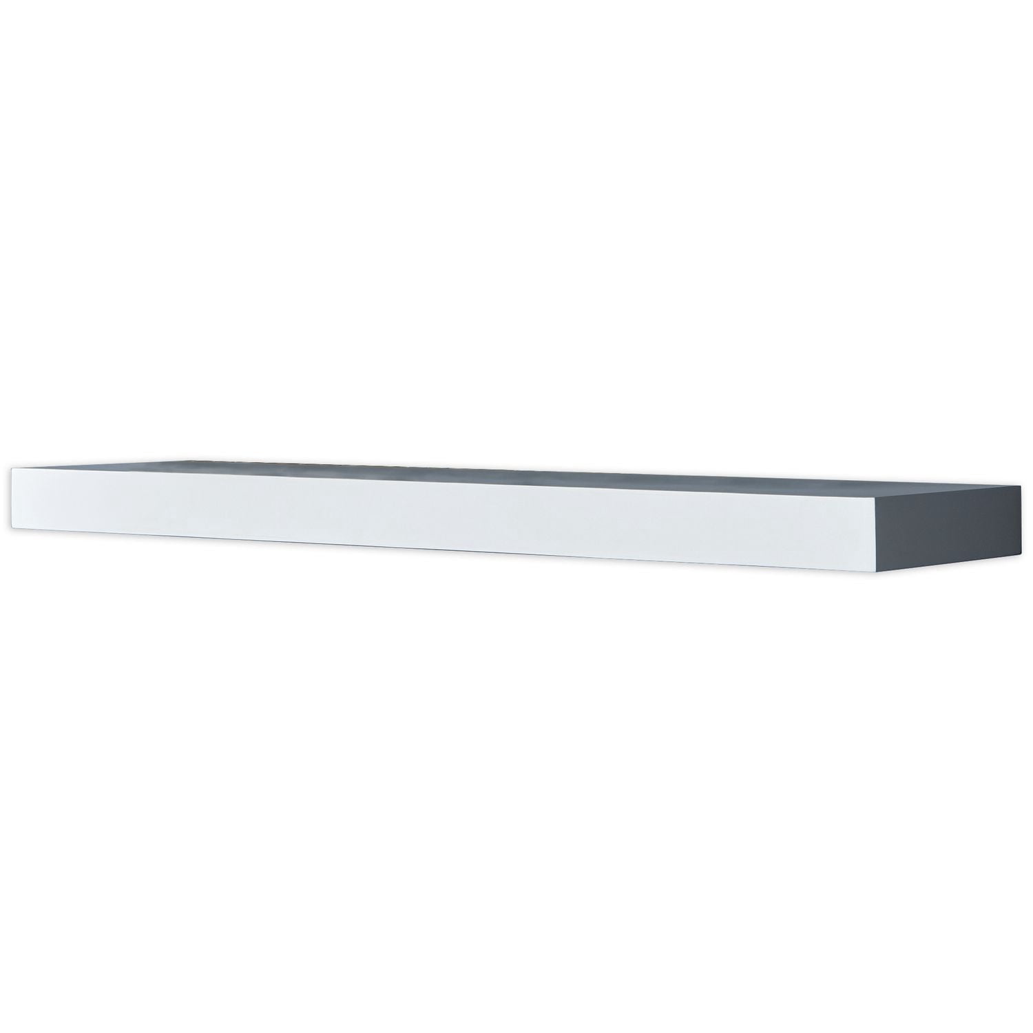Hometrends 18 inch White  Floating Shelves - 2 PC Set