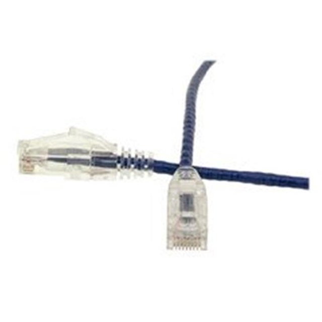 14 ft. Slim Cat6 Ethernet Patch Cable - Snagless Boot, Purple