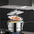 thumbnail image 1 of Pressure Cooker,Pressure Canner with Steaming Rack Stainless Steel Pressure Canner Compatible with Gas Induction Cooker for Home, 1 of 7