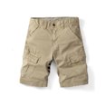 thumbnail image 1 of Faithtur Men? s Solid Color/Camouflage Print High Waist Shorts with Pockets, 1 of 9