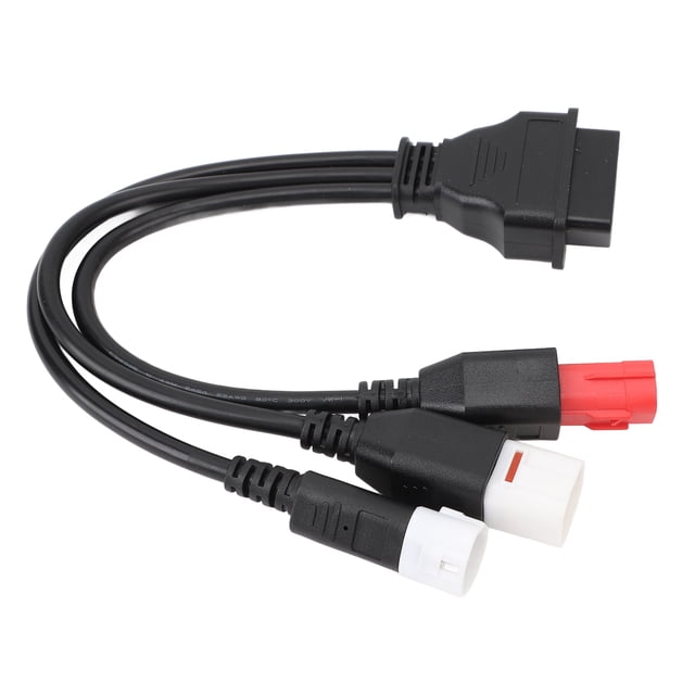 Motorcycle OBD Diagnostic Cable, Plug And Play Fault Code Reader Adaptor For CB125F CBR500R