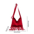 thumbnail image 3 of PRETXORVE Small Handbag for Women Fashionable Style for Tassel Shoulder Versatile Crossbody, 3 of 7