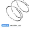 thumbnail image 4 of Unique Bargains Compression Spring, 5 Pack 304 Stainless Steel, 14mm OD, 0.8mm Wire, 35mm Length, 4 of 6