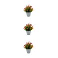 thumbnail image 1 of Maytalsory Elegant For Stylish Home Decor With Fake Flowers And Plants Long-lasting sunset red 3Set, 1 of 6