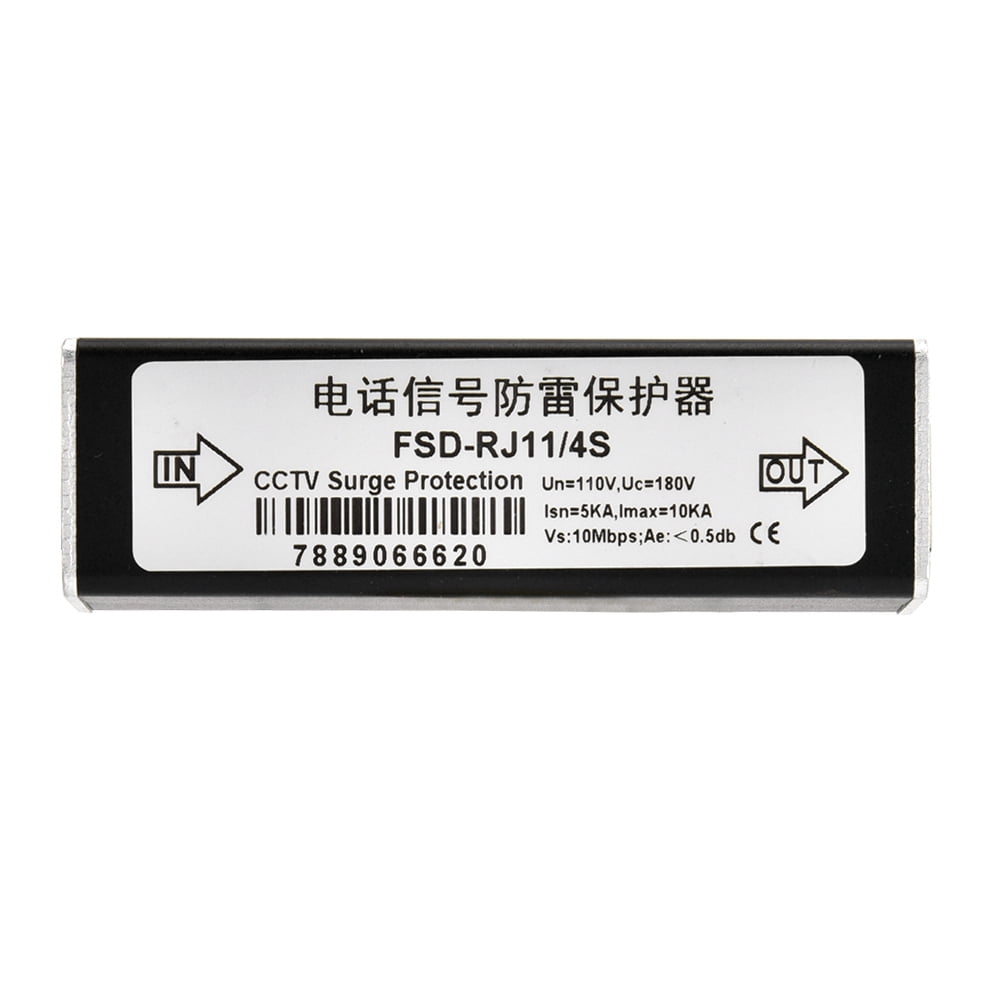 Thunder Protection,RJ11 Telephone Fax Surge Surge Protector Telephone Surge Protector Remarkable Clarity