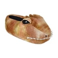thumbnail image 2 of Childrens / Kids Plush 3D Dinosaur Head Slippers, 2 of 2
