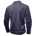 thumbnail image 4 of FAIWAD Men's Long Sleeve Shirts Casual Button Down Basic Golf Pullover Tops Lightweight Work Athletic T-Shirt, 4 of 9