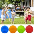 thumbnail image 4 of 4 Pack Silicone Water Balls For Outdoor Fight Play Kids Activity Reusable Splash Game, 4 of 9