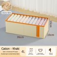 thumbnail image 4 of Birdeem Foldable Storage Box,Large Storage Baskets,Foldable Closet Storage Box ,Clothes Storage Basket Storage Box Miscellaneous Clothes Pants Storage Artifact,Small Storage Basket,Clothes Storage Bag, 4 of 4