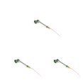 thumbnail image 1 of yingyy Model Railway Lamp Outdoor 1:87 Scale Streetlight Building LED Park Light Garden Yard Building Layout Decorations Type A Green 3Set, 1 of 6