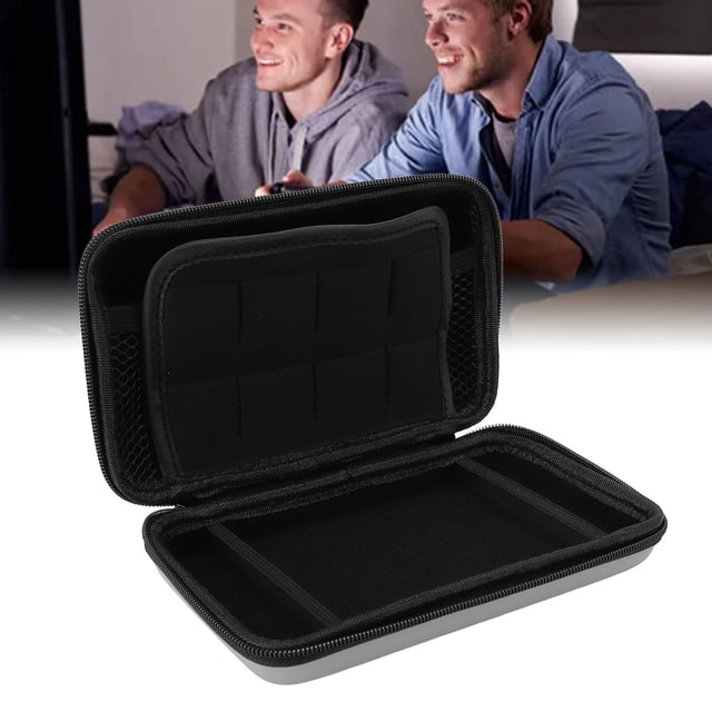 Étui Rigide de Transport pour 3DS TG, Super N Edition, 2DS TG, NEW 3DS TG, NEW 3DS LL, 3DS TG, 3DS LL, avec Grande Capacité de Rangement