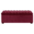thumbnail image 1 of Picket House Furnishings Banc de Rangement de Chaussures Carson en Canneberge, 1 of 8