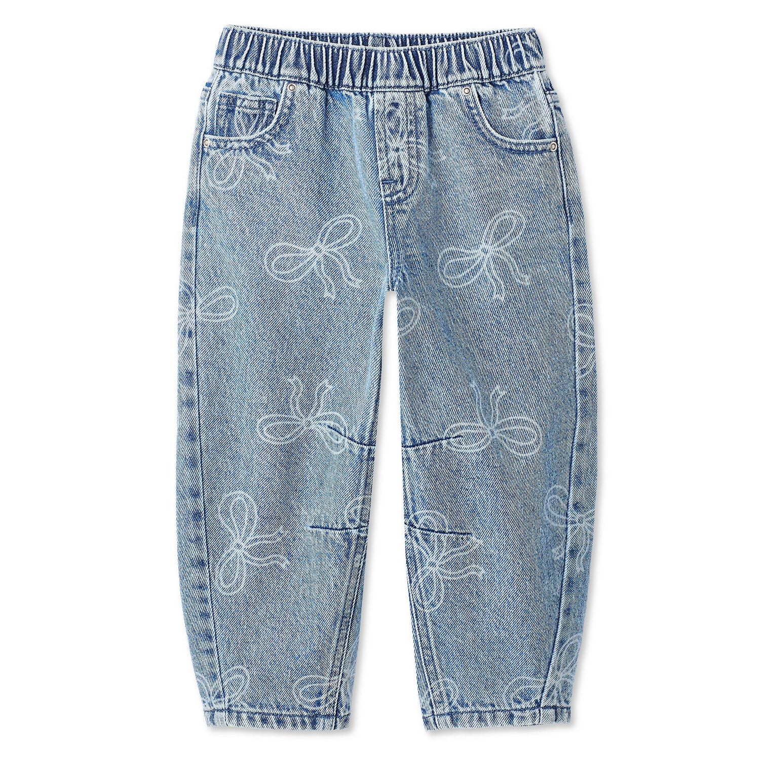 Jean coupe baril George pour petites filles