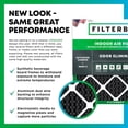 thumbnail image 3 of Filterbuy 16x25x1 Air Filter MERV 8 Odor Eliminator, HVAC AC Furnace Air Filters Replacement (1-Pack), 3 of 9
