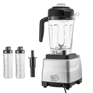 KFFKFF Blender for Smoothies, 85 oz 1400W, Professional Blender with Powerful Motor, Multi-Functional Food Processing Blender with 2 Cups for Smoothie/Milkshake/Juice