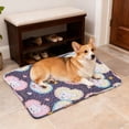 thumbnail image 2 of BotaniNest Extra Large Washable Mat For Crate Sofa Bed Reversible Blanket With Carrying Handle Durable Training Pad For Puppies Small Medium Large Breed Indoor Outdoor Use, 2 of 4