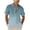 Navy, variant on Mens Shirts Sale Clearance! Mens Gradient Linen Shirts Casual Button Down Short Sleeve Beach Summer Shirts