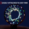 thumbnail image 3 of CNKOO Basketball Light Up Hoop Net  Change Colors with Remote  Heavy Duty LED Replacement Basketball Nets  Fits Outdoor Indoor 12 Loops Rim  Glow in The Dark Neon Basketball Hoop, 3 of 7
