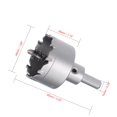 thumbnail image 2 of Unique Bargains Carbide Hole Saw Cutter Drill Bit for Stainless Steel, 48mm, 2 of 4