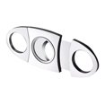 thumbnail image 1 of Cigar Cutter,Stainless Steel Double Blade Double Blade Cigar Cutter Stainless Steel Cigar Cutter Eco-Friendly Materials, 1 of 10