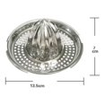 thumbnail image 1 of Stainless Steel Juicer Squeezer Stainless Steel Lemon Squeezer Juicer with Bowl Container Oranges Lemons Juice Lemon Squeezer Stainless Steel Stainless Steel Lemon Squeezer, 1 of 5