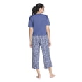 thumbnail image 3 of George Women's Two Piece Capri Pajama Set, 3 of 6