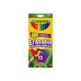 thumbnail image 1 of Crayola Crayons de Couleur Effaçables, 12 Crayons Non Toxiques, Pré-Affûtés, Entièrement Effaçables, Ensemble de Crayons de Couleur pour Livres de Coloriage pour Adultes Ou Enfants de 4 Ans et Plus, Idéal pour l'Ombrage, la Dégradé, le Dessin au Trait et Plus, 1 of 2