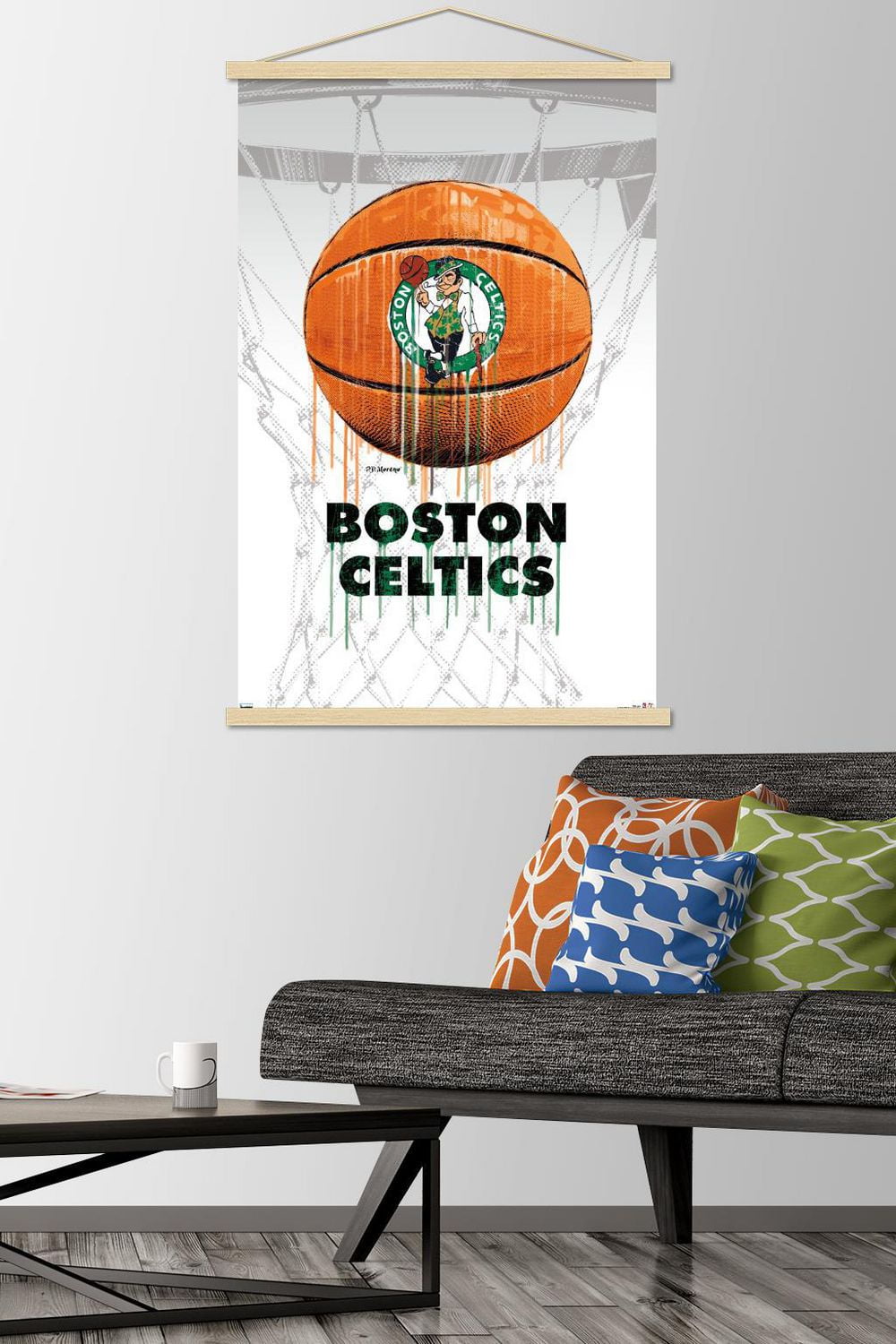 NBA Boston Celtics - Ballon goutte à 20