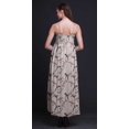 thumbnail image 2 of Bimba Robe Longue Maxi d'Été Imprimée à Col en V pour Femme, Tenue de Villégiature de Vacances - Moyen, 2 of 5