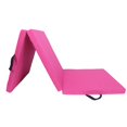 thumbnail image 1 of Foldable Thick Exercise Mat Yoga Mat Durable Protective Mat Unisex Yoga Mat Yoga Pink Oxford Cloth, 1 of 8