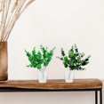 thumbnail image 2 of Danson Decor, Eucalyptus Bush Spray, Green, 2 of 3