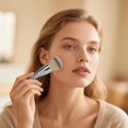 thumbnail image 3 of Makeup Brush Long Handle Powder Brush for Face Setting and Blending Soft Vegan, 3 of 3
