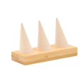 thumbnail image 4 of Display Stand Jewelry Display Holder for Wedding Countertops Women Beige 3, 4 of 9