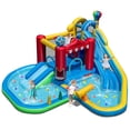 thumbnail image 1 of Costway Inflatable Water Park Kids Blow up Water Slide with Splash Pool Water Cannon With 950W Blower, 1 of 9