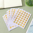 thumbnail image 2 of KUIZAP 10 Sheets 15mm School Teacher Office Merit Reward Gold Star Self-adhesive Stickers(Red), 2 of 7