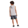 thumbnail image 4 of Ensemble 2 pièces avec débardeur à capuchon Athletic Works pour garçons., 4 of 6