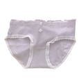 thumbnail image 1 of Ultra-Soft Cotton Imitation Girls Underwear - Breathable Mid Rise Hypoallergenic Panties (3-15Y), 1 of 2