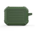 thumbnail image 3 of Earphone Silicone Case Cover Anti-shock Wireless Headphone Charging Case Shell Replacement for AirPods 3, Green, 3 of 6