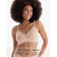 thumbnail image 4 of Momcozy Nursing Bras for Breastfeeding, Seamless Ultra Comfort Maternity Bra, Natural Shape, Pregnancy Sleep Bralette, Beige, 4 of 11