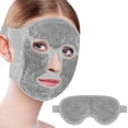 thumbnail image 1 of FcBaudy Bloc Réfrigérant Visage Froid Yeux et Masques Réduire Houppette Cernes Réutilisables Gel Froid Chaud Masque Visage Yeux Convient aux Femmes SPA Facial Masque Visage Glacé pour Dormir60ml Masques et patch pour les Yeux, 1 of 2
