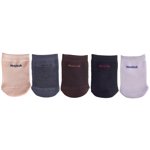 MABUA 8 Paires Chaussettes orteils Femmes Pas d'exposition Invisible Intérieur Chaussures Non Skid Demi chaussettes