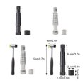 thumbnail image 3 of Transemion Metal Convenient Wedding Band And Jewellery Tool Easily Resize And Rings With Accessory Black + rubber hamme 1Set, 3 of 6