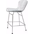 thumbnail image 1 of Nicer Furniture Chromed Steel Leatherette Pu Pad Counter Stools, 1 of 1