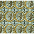 thumbnail image 4 of oneOone Organic Cotton Poplin Twill Fabric Floral & Paisley Block Printed Craft Fabric BTY 42 Inch Wide, 4 of 4