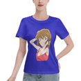 thumbnail image 1 of T-Shirt Basique à Manches Courtes pour Femmes Detective Conan Haihara Ai, 1 of 6