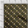 thumbnail image 1 of oneOone Georgette Viscose Fabric Ikat Style Kasuri Printed Fabric 1 Yard 42 Inch Wide, 1 of 4