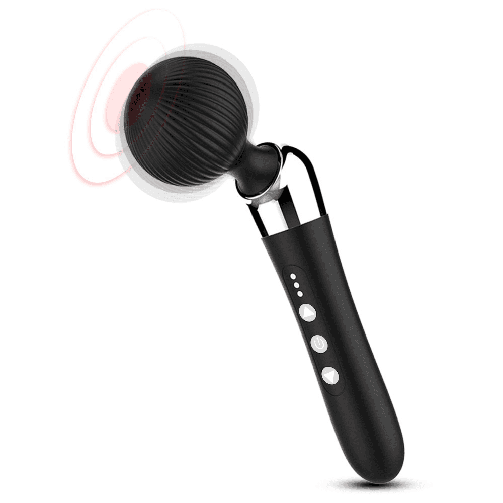 Powerful handheld massage wand magic massage wand -10 modes, 5 speeds, waterproof, women's cordless wand massager, men's full body relaxation, USB magnetic charging, suitable for fitness enthusiasts