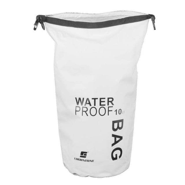 Sac Pochette Imperméable 10 L Camping Bateau Kayak Rafting Canotage Blanc